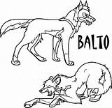 Coloring Balto Pages Jenna Again Wecoloringpage Getdrawings Getcolorings Amazing sketch template