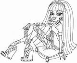 Nile Cleo Coloring Pages Monster Getcolorings High sketch template