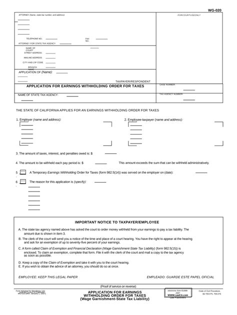 california state withholding fillable form printable forms