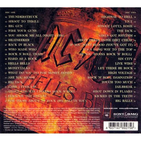 Greatest Hell S Hits Cd2 Ac Dc Mp3 Buy Full Tracklist