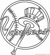 Coloring Pages York Yankees Mets Baseball Logo Printable Sheets Getcolorings Log Print Mister Twister Club sketch template