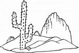 Desert Kaktus Saguaro Colorir Dibujo Cacto Bestcoloringpagesforkids Ausdrucken Desenhos Environments Educate Printmania sketch template