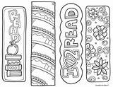Bookmarks Coloring Printable Library Bookmark Pages Color Classroomdoodles Book Lending School Colouring Kids Reading Template Sheets Marque Activities Fun Templates sketch template
