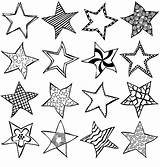 Star Doodle Doodles Patterns Zentangle Stars Zentangles sketch template