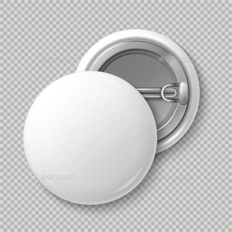 white blank badge  button badge isolated  microvone graphicriver