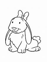 Clifford Coloring Pages Daffodil Puppy Coloringpages1001 Cute Easter Bunny Kids sketch template
