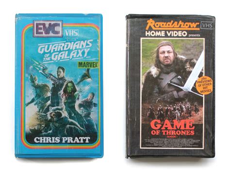 today s hit movies reimagined perfectly as 80s vhs tapes wired