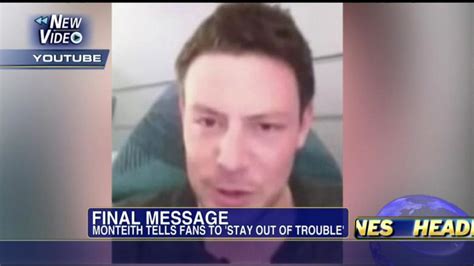 Cory Monteith Final Video