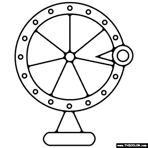 coloring pages wheel