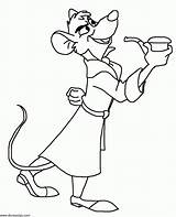 Coloring Mouse Detective Great Pages Disney Printable sketch template