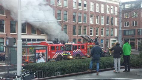 video vijf gewonden bij grote brand  woning marnixstraat