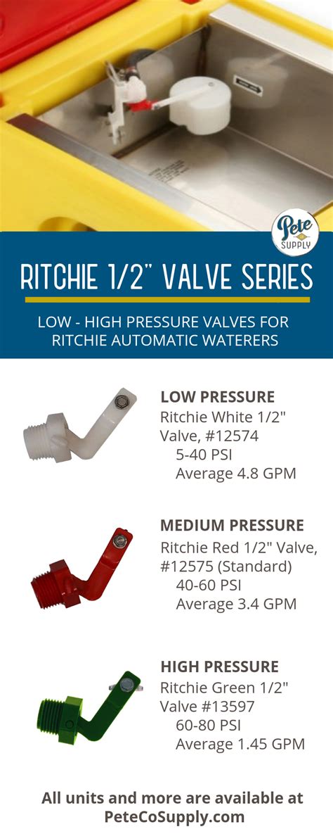 ritchie automatic  part guide select  correct valve replacement