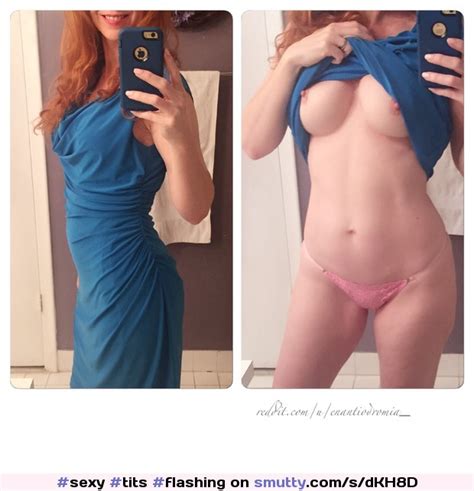 Sexy Tits Flashing Panties Selfie Selfshot Onoff