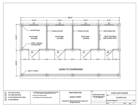 lean  shed construction details overhang print