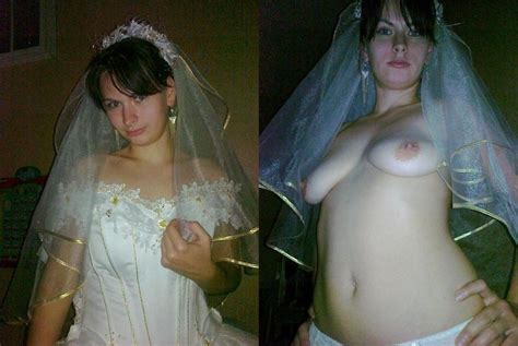 amateur wedding dress then not brides dressed undressed high quality