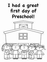 Coloring Preschool First Pages School Kindergarten Back Welcome Activities Worksheets Pre Sheets Prek Teacherspayteachers Students Need Name Enjoy These Engage sketch template