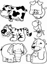 Animais Bichos Fofos Bichinhos Animale Colorat Fofinhos Fazenda Planse Clopotel Sponsored Coloringcity sketch template