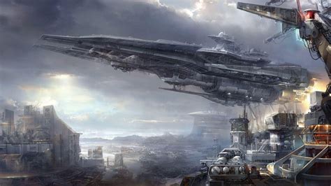 sci fi fantasy art artwork science fiction futuristic original