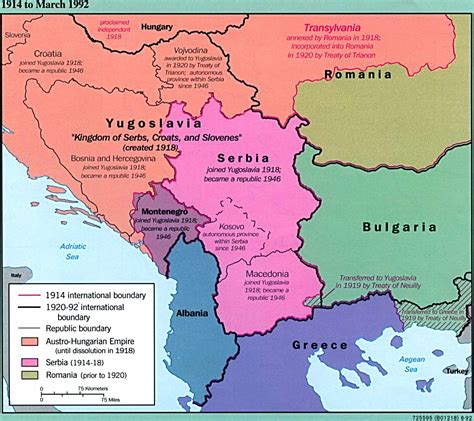 Former Yugoslavia Maps Perry Castañeda Map Collection Ut Library Online