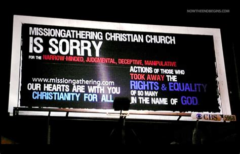 why is the christian church giving in to the lgbt movement