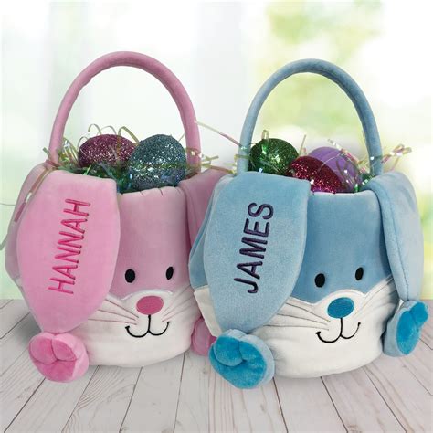 embroidered personalized easter basket giftsforyounow