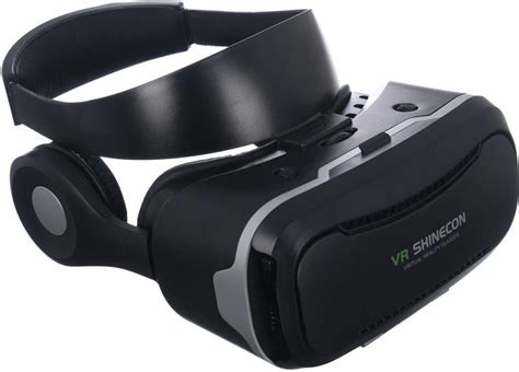 vr shinecon head phone 3d virtual reality glasses for 4 7 6 0 inch