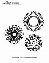 Floral Coloring Printable Pages Adult Printables Thank Please Coloringprintables sketch template