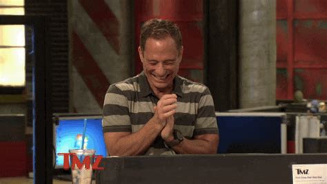 harvey levin laughing by tmz find and share on giphy