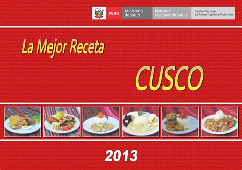 la mejor receta cusco  cenan issuu