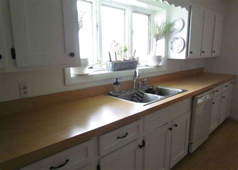 How To Make Laminate Countertops Look Like Wood For Less Than 100 00