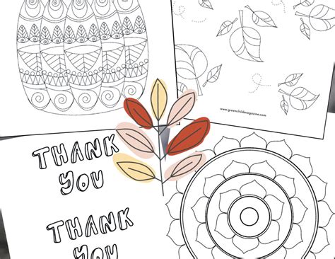 thanksgiving coloring  kids   pages green child