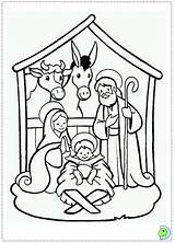 Nativity Coloring Pages Christmas Manger Scene Simple Color Preschoolers Away Kids Colouring Drawings Animals Printable Moments Precious Sheets Dinokids Printables sketch template