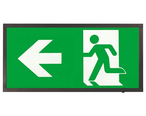 emergency led maintained box exit sign search product finder