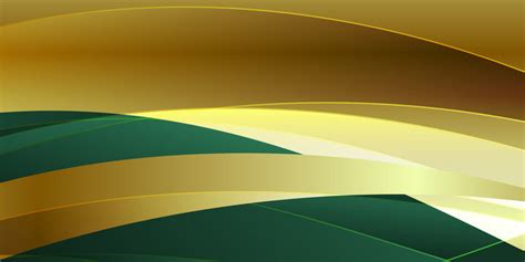 gold  green background