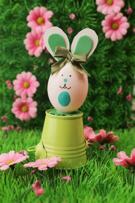 cute easter egg bunny decoration diy crafts
