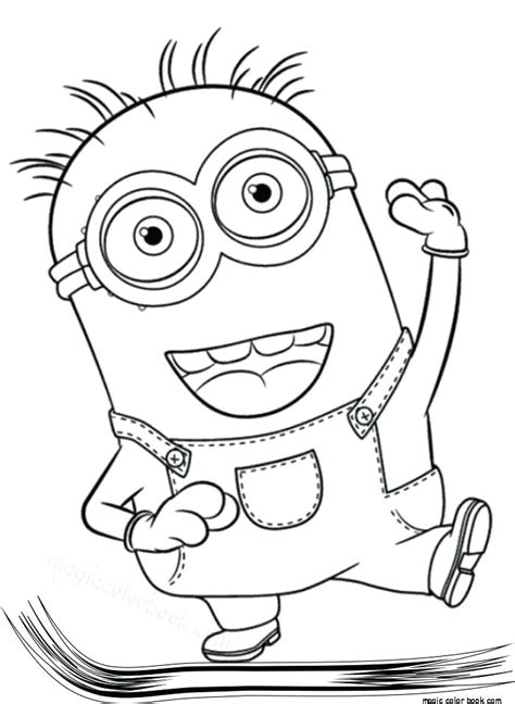 minions coloring pages banana  getcoloringscom  printable