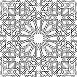 Islamic Motif Alhambra Azulejos Marocain Mosaico Arabe Muster Morocco Islamique Meticulous Islamische Colorier Mosaicos Patrones Motifs Geometrie Arch2o Mosaic Geométrico sketch template