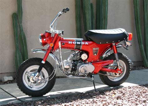 restored  honda ct bike urious