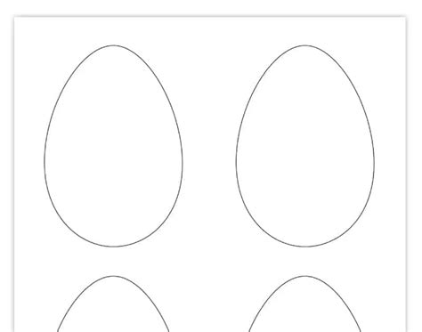 big egg templates large easter egg coloring pages  getdrawings