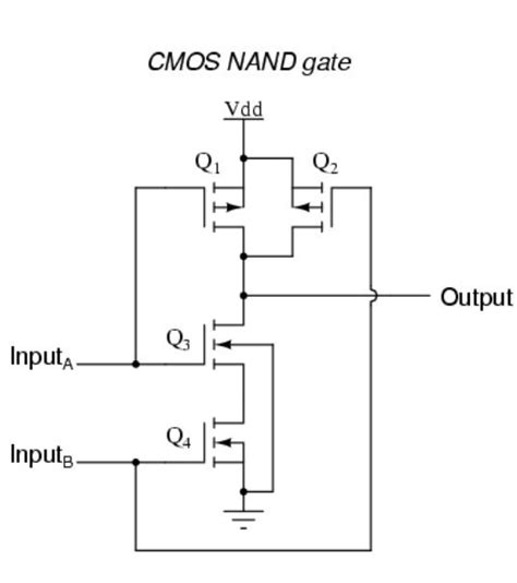 cmos logic circuit diagram circuit diagram