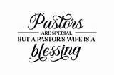 Wife Pastors Blessing Pastor sketch template