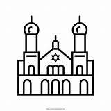 Sinagoga sketch template