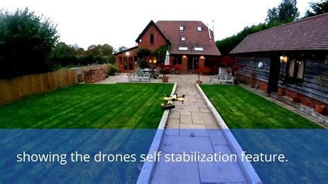 parrot bebop drone auto stabilization feature youtube