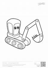 Coloring Pages Excavator Print Kids Digger Colouring Printable Construction Excavators Color Drawings Drawing Clipart Games Printables Popular Gif Coloringhome Library sketch template