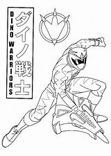 Power Coloring Rangers Color Simple Print Pages Kids sketch template