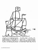 Coloring Pages Spain Spanish Popular sketch template