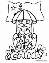 China Coloring Pages Hellokids Print Color Online sketch template