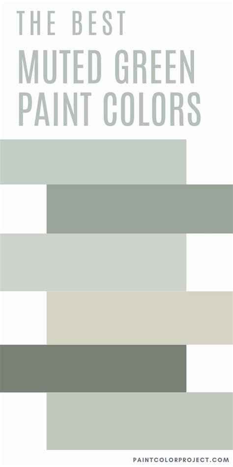 muted green paint colors  paint color project