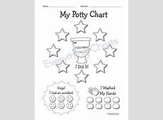 Potty Training Chart PDF File/Printable by EverythingCharts