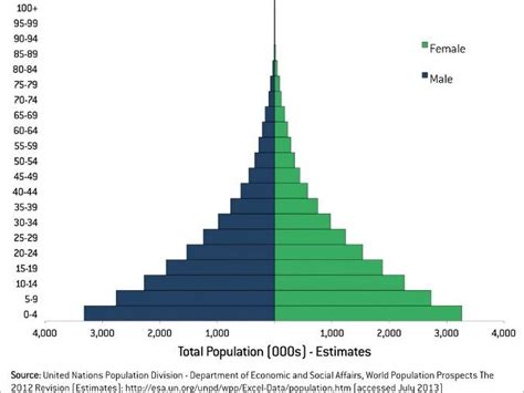 population pyramids teaching resources